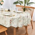 thumbnail image 2 of Rdsfhsp Oval Tablecloth, Vintage Floral Table Cover for Kitchen Dining Table, Washable Decorative Tablecloth, Reusable Table Protector, Cottage Home Decor, 2 of 4