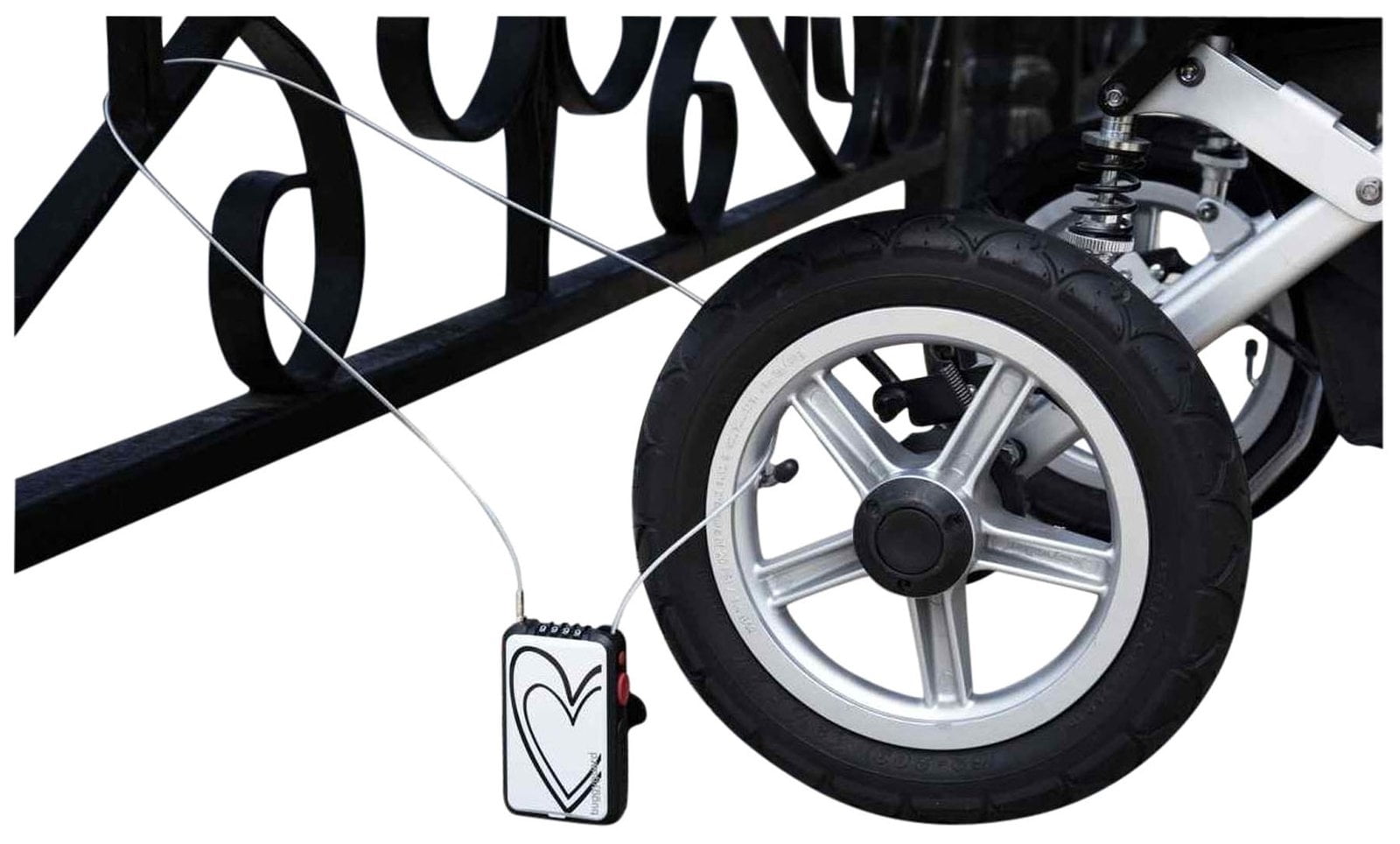 BuggyGuard Stroller Lock, Heart