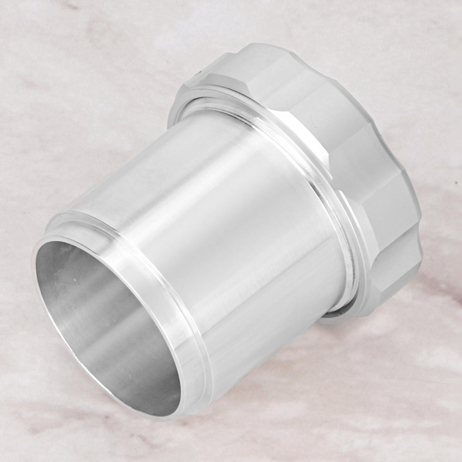 Brrnoo Aluminum Alloy Weld On Oil Tank Filler Neck With Cap 1.5'' 1 1/2'' OD For Fuel Tanks