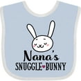 thumbnail image 3 of Inktastic Nana Bunny Grandchild Boys or Girls Baby Bib, 3 of 4