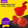 thumbnail image 4 of pstuiky 4 bebederos automáticos de plástico para aves de corral/codornices, pollos y gallinas., 4 of 9