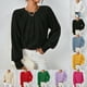 thumbnail image 3 of Suéteres casuales para mujer Suéteres con cremallera para mujer Suéteres para otoño e invierno Suéteres con estampado para mujer, 3 of 5