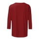 thumbnail image 5 of Xuyuer Abstract Print 3/4 Sleeve Loose Tee - Women's Casual Round Neck 3/4 Sleeve Top for Weekend Farmers Market Visits, Creative Studio Outings, and Relaxed Artistic Daily Wear, 5 of 5