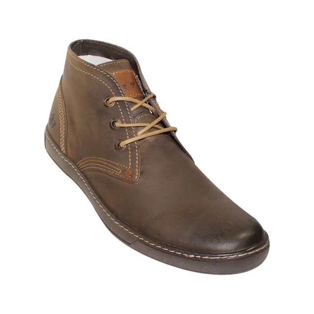 BOTAS CASUALES DOCKERS HOMBRE CAFE PIEL D220499 LEON D220499p