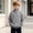 Gray, variant on FSYBOA Boys Half Zip Sweatshirts Size 12-14, Solid Color Casual Long Sleeve Fall Kids Pullover Tops Black
