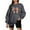 Gray, variant on Cilsoka Plus Size Hoodies for Women 4x-5x Oversized Crewneck Sweatshirts Women Blue Pullover Sweatshirts for Women No Hood White Tops for Women Casual My Orders past Orders