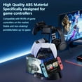 thumbnail image 5 of Game Controller Stand, Headphone Holder, Multiple Sizes Gamepad Headset Hanger, Storage Base for Switch/PS Portal/Rog Ally/Steam Deck-1-Tier Bracket, 5 of 12