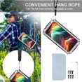 thumbnail image 5 of Case Compatibility with iPhone 15 Pro Max Case 6.7 '' 2023 Heavy Duty Protection Dustproof Rugged Military Grade Metal Built in Screen Protector Kickstand  Phone case (15Pro Max Silver), 5 of 12