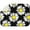 Daisies Flower Yellow, variant on Daisy Dish Drying Rack Mat for Kitchen Microfiber Absorbent Pad Foldable Floral Counter Drainer Mat Spring Summer 16x18 Inch