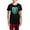 With Red Plaid Pant, variant on CafePress - IE Gaelic Harp Ireland/Eire Women's Dark Pajamas - Women's Short Sleeve Print T-Shirt and Pants Dark Cotton Pajama Set