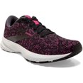 Brooks Womens Launch 7 Running Shoe 8 Black/Ebony/Beetroot