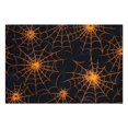 thumbnail image 3 of Halloween Spider Bat Spooky Placemats Set of 4 Farmhouse Spooky Halloween Place Mat Durable No Slip Table Mats for Party Kitchen Dining Decoration, 3 of 7
