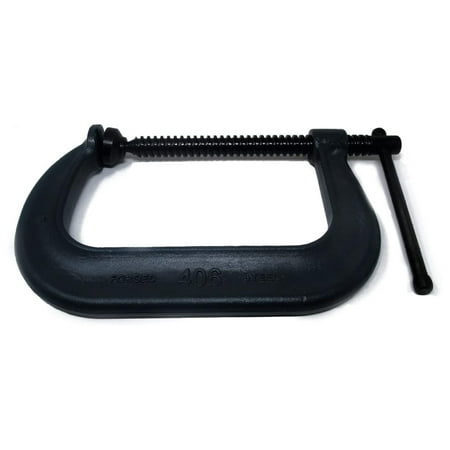 

406 C-Clamp 6-1/16 Jaw Opening 4-1/8 Throat (14256)