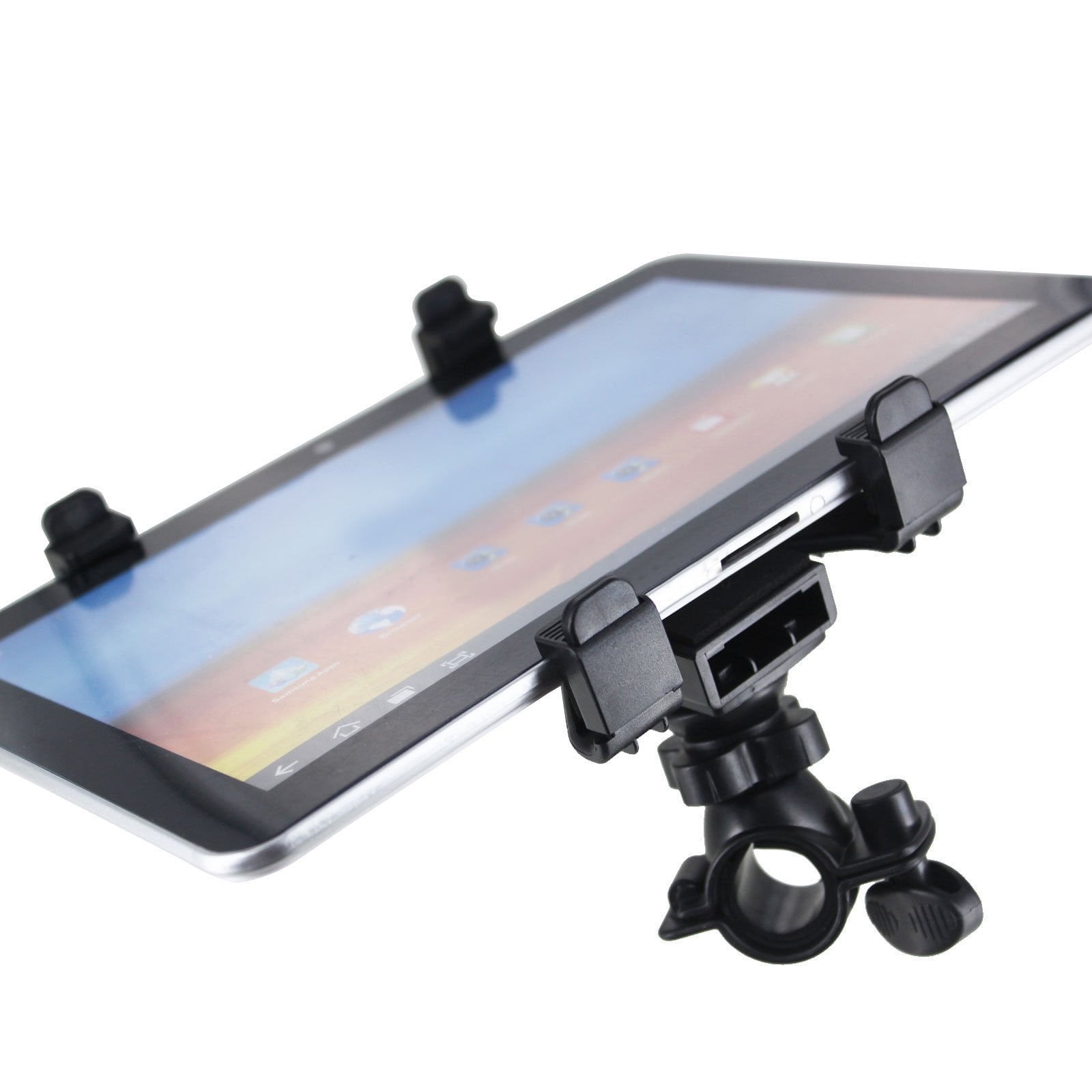 Support Tablette Voiture Ventouse Puissante - Rotatif 360°, Bras Réglables, Pour Tablettes 4,7 à 12,9 Pouces