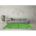 thumbnail image 3 of Ahgly Company Indoor Rectangle Abstract Green Modern Area Rugs, 7' x 9', 3 of 4