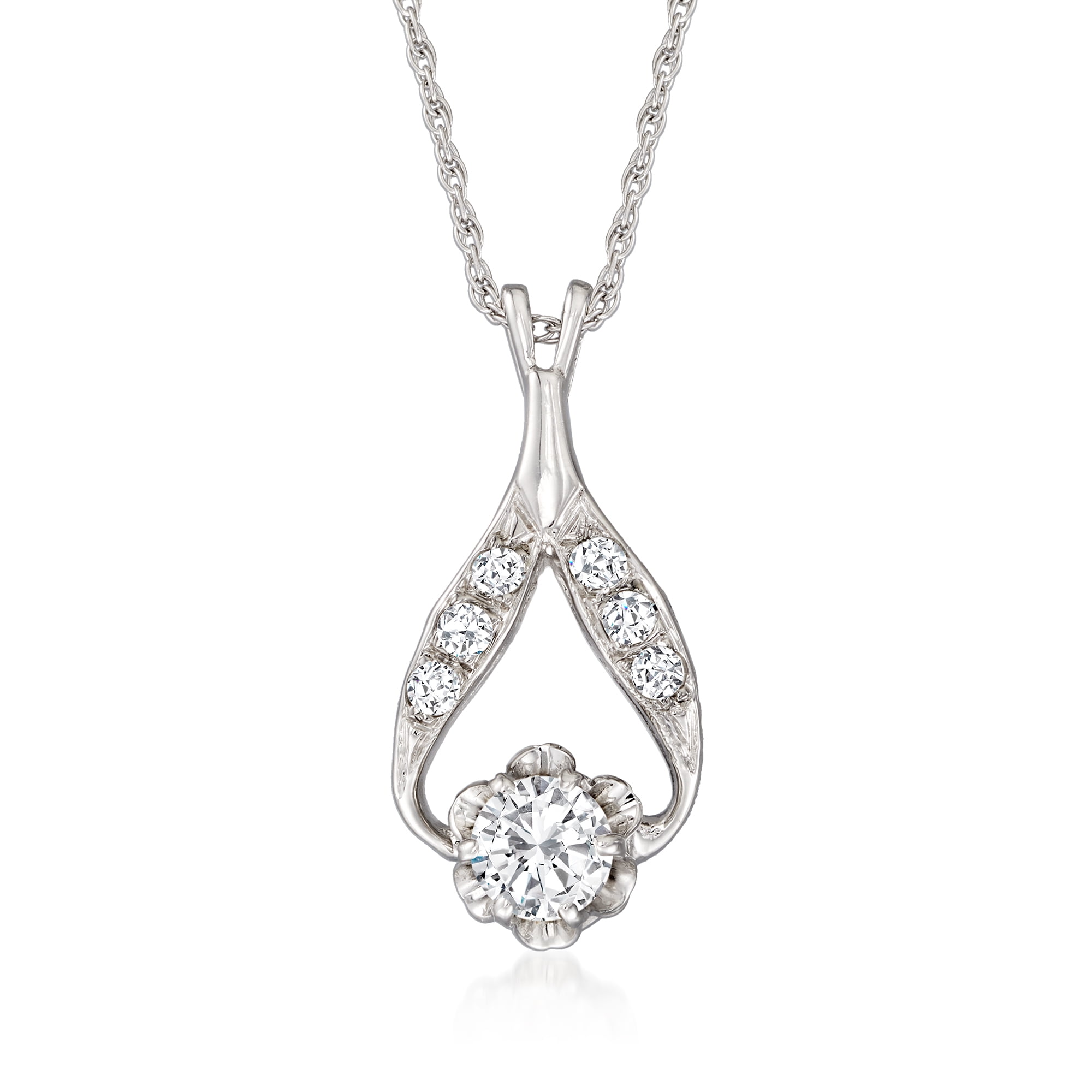 ross simons diamond pendant