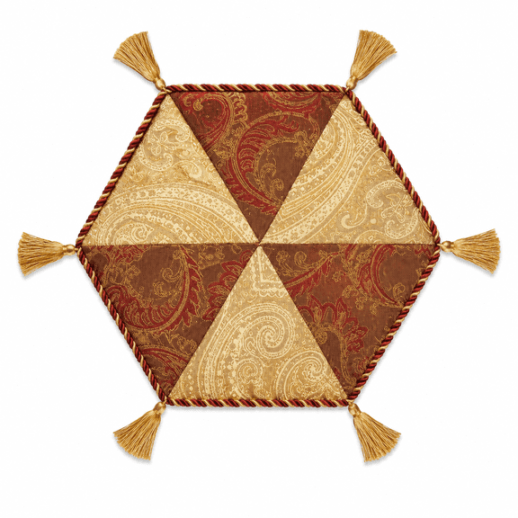 Neo Classic Christmas Pieced Pillow