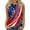 A013-Red, variant on SAATLERI USA Flag Summer Tank Tops for Women Trendy Sleeveless Red White Blue Stripes Womens Tops Crew Neck Independence Day Blouses for Women