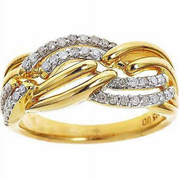 1/3-carat T.w. Round White Diamond Sterl