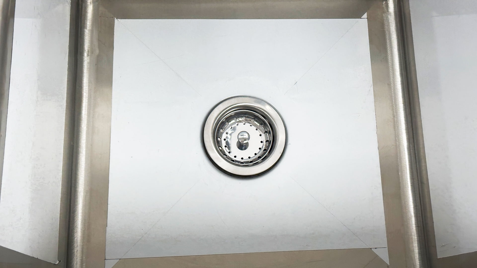 21 in. x 21 in. Stainless Steel 1-Compartment Utility Sink, NSF Sink with Faucet, Heavy Duty Sink