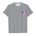 thumbnail image 4 of TZEWGL T-Shirts For Kid Sport Prints Short Sleeve Round Neck Basic Blouse For Newborns size 8-9T, 4 of 5