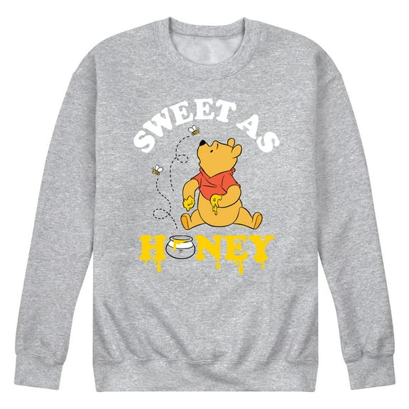 Winnie the Pooh - Sweet As Honey - Men's Crew Fleece Sweatshirt