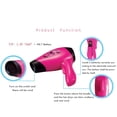 thumbnail image 4 of Juego de simulación ANGGREK Maquillaje Peluquería Estilismo Cabeza Muñeca Juguete Secador de Pelo, 4 of 7