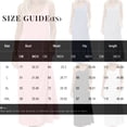 thumbnail image 3 of AHMOMEI Womens Nightgown Soft Sleeveless Wide Strap Sleepwear Casual Loose Full Slip Under Dress Summer Clothes Light Gray XL, 3 of 8