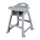 thumbnail image 4 of Silla alta para bebé, silla para comer para niños y niñas, silla de comedor infantil moderna con respaldo, trona para bebé para sala de estar y hogar, 4 of 9