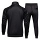 thumbnail image 5 of Otoño e invierno, nuevo suéter informal a rayas sueltas para hombre, traje deportivo Pompotops oipoqjl8865, 5 of 9