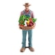 thumbnail image 3 of Figura en miniatura, figura decorativa, colección, diorama, paisaje, miniaturas de personas pequeñas Agricultor, 3 of 9