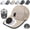 Beige, variant on Solar Rechargeable Peak Cap, USB & Solar Powered Cooling Baseball Hat, 3-Speed Adjustable Fan Breathable Sports Cap with UV Sun Protection for Outdoor Golf Fishing Hiking