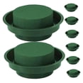 thumbnail image 6 of Amosfun 8Pcs Round Wet Floral Foam in Bowls for DIY Wedding Floral Designs, 6 of 8