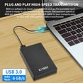thumbnail image 5 of Disco duro externo portátil KESU HDD de 2,5 pulgadas, 250 GB, 320 GB, 500 GB, 1 TB, almacenamiento USB 3.0, compatible con PC, Mac, MacBook de escritorio, 5 of 5