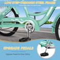 thumbnail image 5 of NAIZEA Tricycles 1 Speed with Bike Cover and Lock, 16 inch 3 Wheel Bikes, Three-Wheeled Bicycles Cruise Trike with Shopping Basket for Seniors, Women, Men, Teenager, Kids, 5 of 9