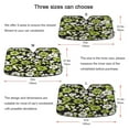 thumbnail image 5 of Yayeee Car Windshield Sun Shade Universal Fit Front Visor Protector, Green Flower Pattern, 5 of 8
