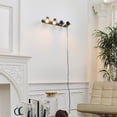 thumbnail image 3 of Globe Electric 22" Minimalist 4-Light Matte Black Plug-in Track Light, 3 of 8