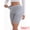 Gray, variant on DARING DIVA Women's Lace Trim Soft Control Panties Mid Thigh Slimmer S Black
