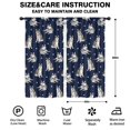 thumbnail image 2 of Blackout Kids Curtains,Siberian Husky Childrens Insulated Curtains Set Of 2,Bedroom Essentials,Toddler Room Decor 42x84in(106x213cm), 2 of 4