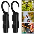 thumbnail image 2 of TNOBHG Survival Buckle Multifunction Buckle Aluminum Alloy Tent Windproof Rope Hanger, 2 of 8