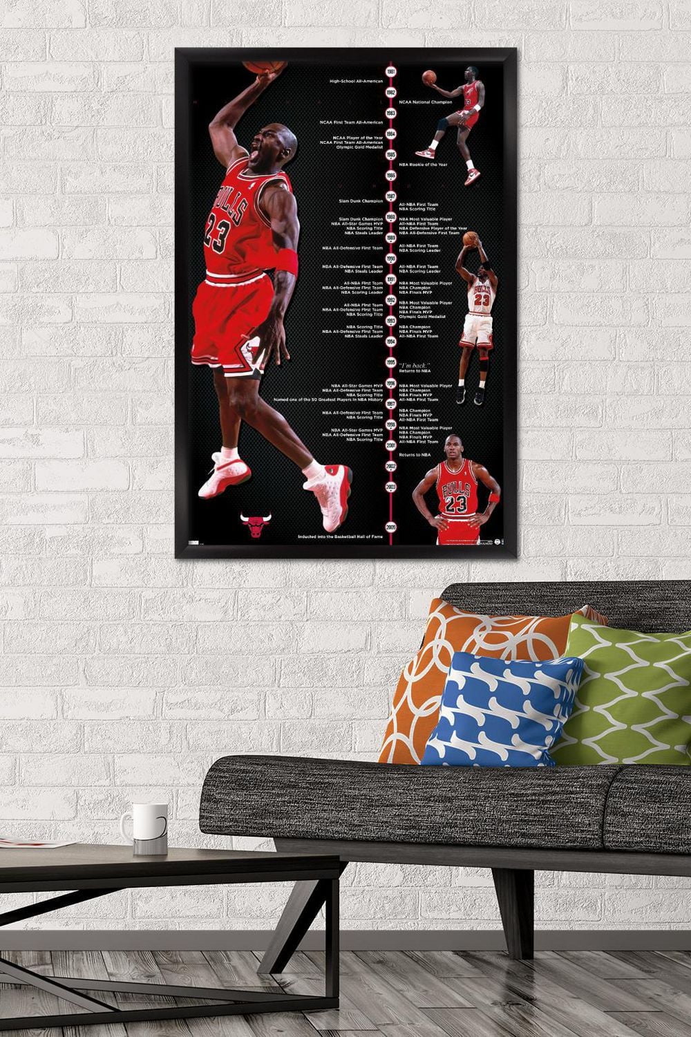 Michael Jordan - Timeline Wall Poster