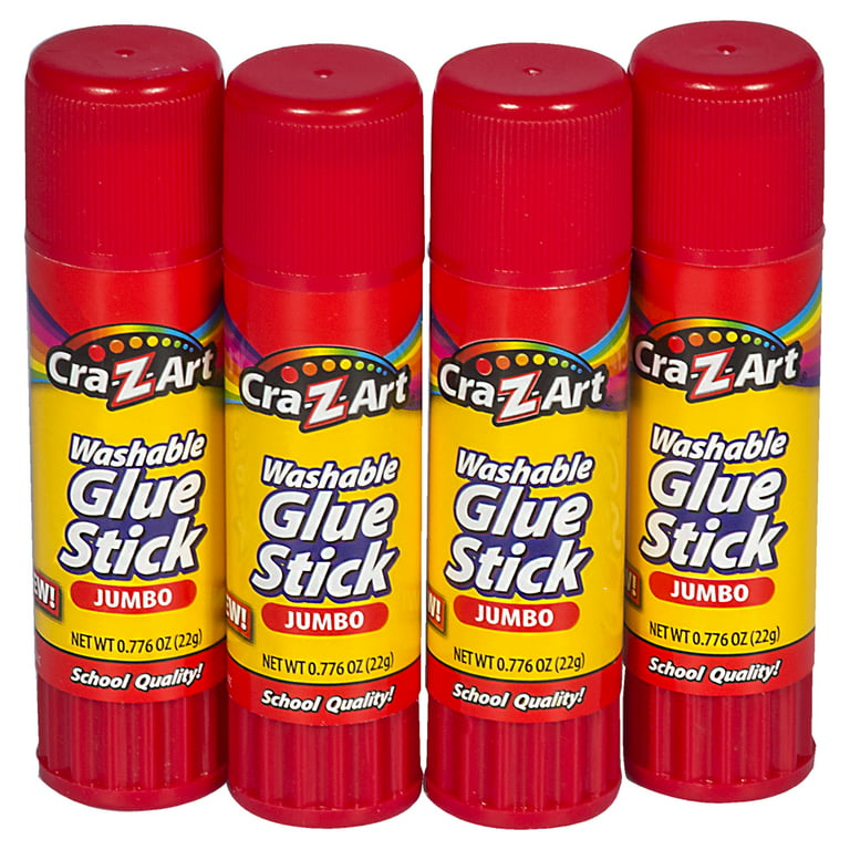 Baker Ross Jumbo Glue Sticks x 3 - Great for School - Kids Arts and Crafts