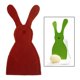 thumbnail image 3 of Bolsa para guardar huevos de Pascua con diseño de conejo, regalo para niños para el día de Pascua. rojo, 3 of 9
