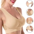 thumbnail image 4 of Gymayou 3-Pack Breathable Cool Liftup Air Bras Sports Bra Large Size Air Bra Comfortable Mesh Sports Bra for Women Multicolor #8 M, 4 of 7