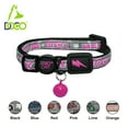 thumbnail image 2 of Doco DCAT011-03 Reflective Cat Collar with Safety Buckle, Red, 2 of 6