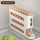 thumbnail image 5 of Dispensador Automático de Huevos Rodante de 4 Niveles para Refrigerador | Organizador de Refrigerador Compacto con Capacidad para 30 Huevos | Rejilla para Huevos de Gran Capacidad con Rieles de Segur, 5 of 5