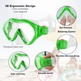 thumbnail image 2 of Set de Snorkel HH HHAO SPORT para Niños con Máscara, Aletas y Tubo, 2 of 8
