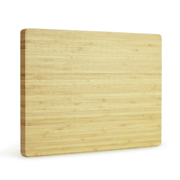 Makerflo Bamboo Wood Cutting Board 14 x 10 Inches - 1 Pc Ideal for Laser Engraving