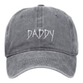 thumbnail image 1 of WEIYLL Men Baseball Caps Adjustable Dad Embroidered Letters Soft Washable Adults Headwear Hat, 1 of 3
