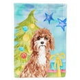 thumbnail image 1 of Carolines Treasures CK1881GF Christmas Tree Cavapoo Garden Size Flag, 1 of 3